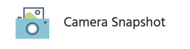The camera snapshot object icon.