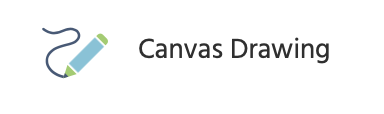 The canvas drawing object icon.