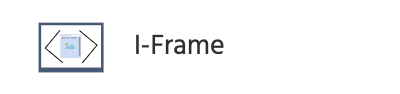 The iFrame object icon.