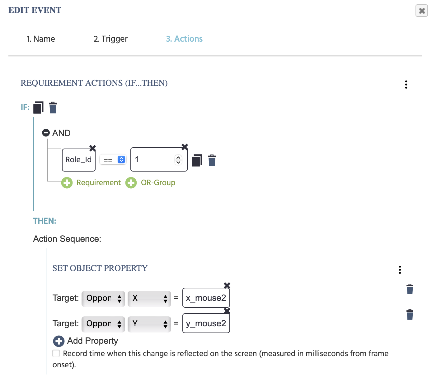 Setting the mouse cursor values to be equal to the values of participant 2 in a multi user study