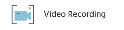 The video recording object icon.