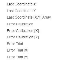 recording eyetracking