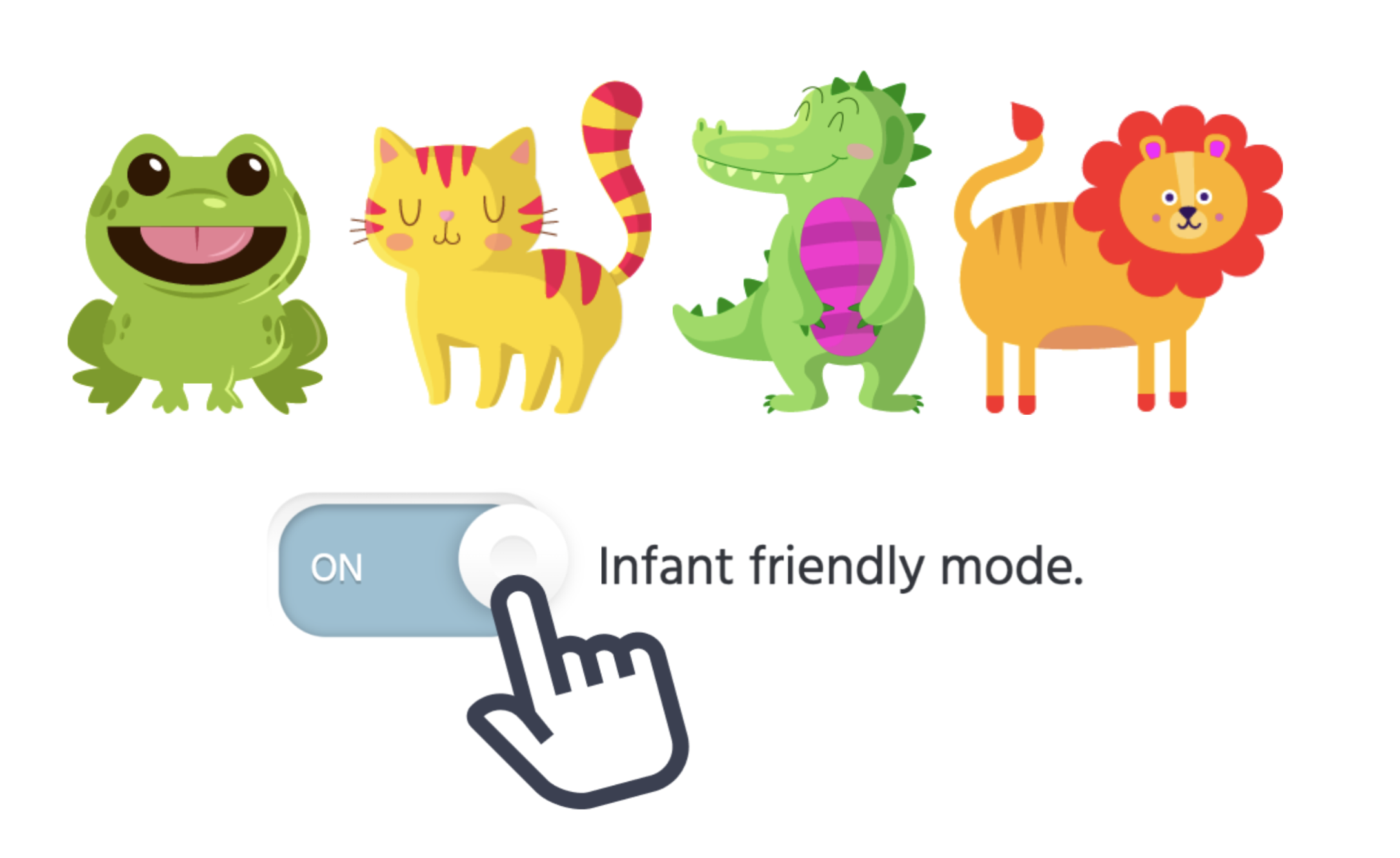Preview of calibration icons for webcam eye tracking studies in the field of developmental psychology and educational psychology.