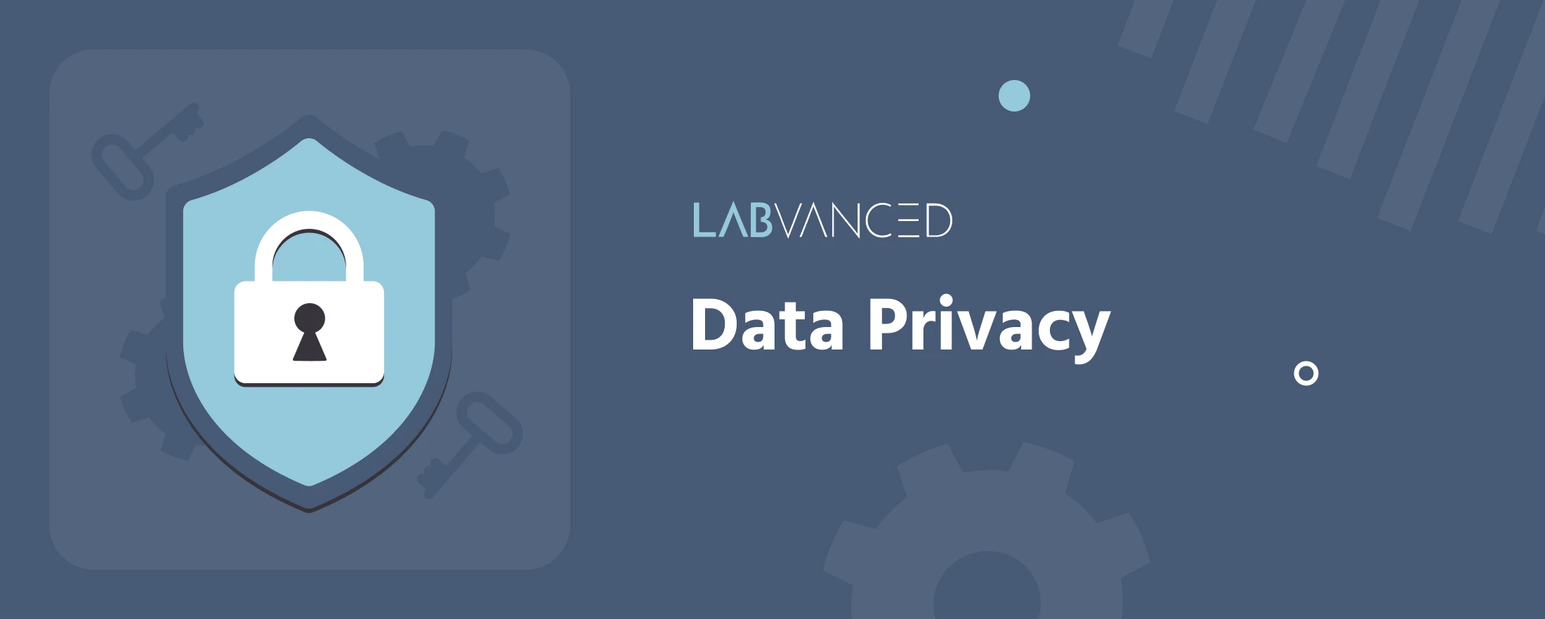 Illustration for a lock symbolizing participant data protection and data security.