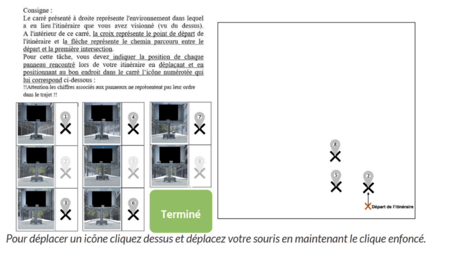 Dragging & Dropping task employed as a part of the questionnaire design by Rasse et al. (2023).