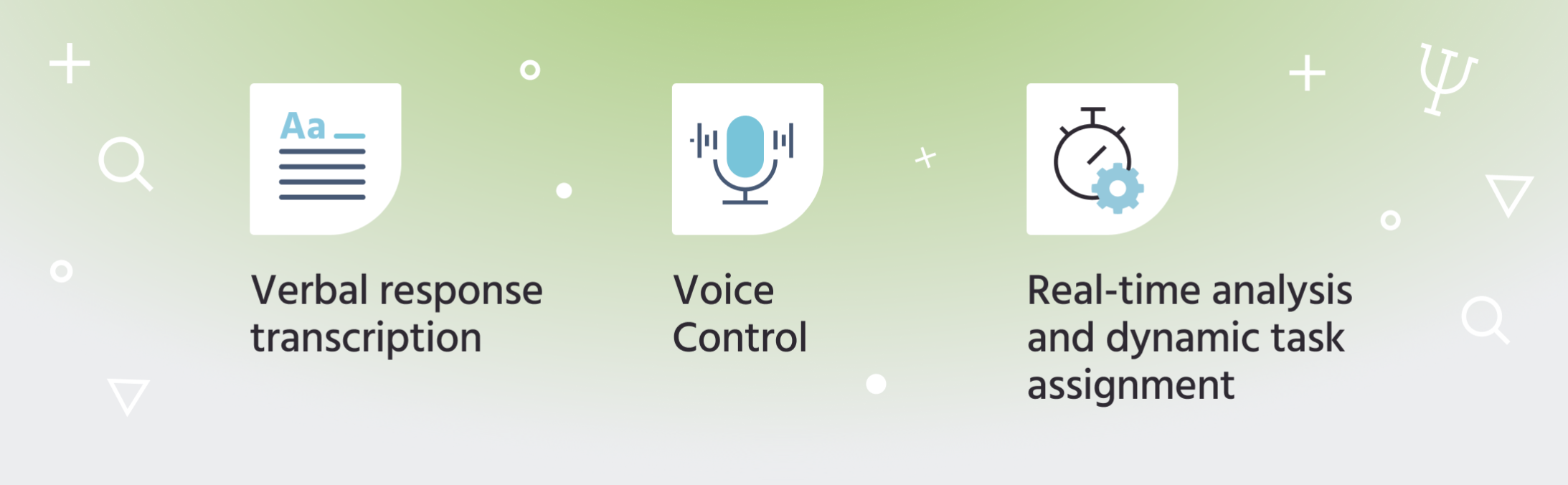 Representation of the various use cases of text transcription in Labvanced for conducting behavioral and linguistics research.